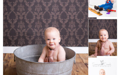 Michael 9 Month :: Baby Photographer :: Shell Lake, Wi