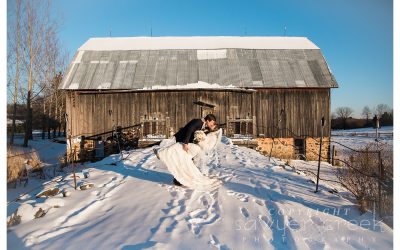 Winter Elopement | Enchanted Barn | Destination Wedding Photographer