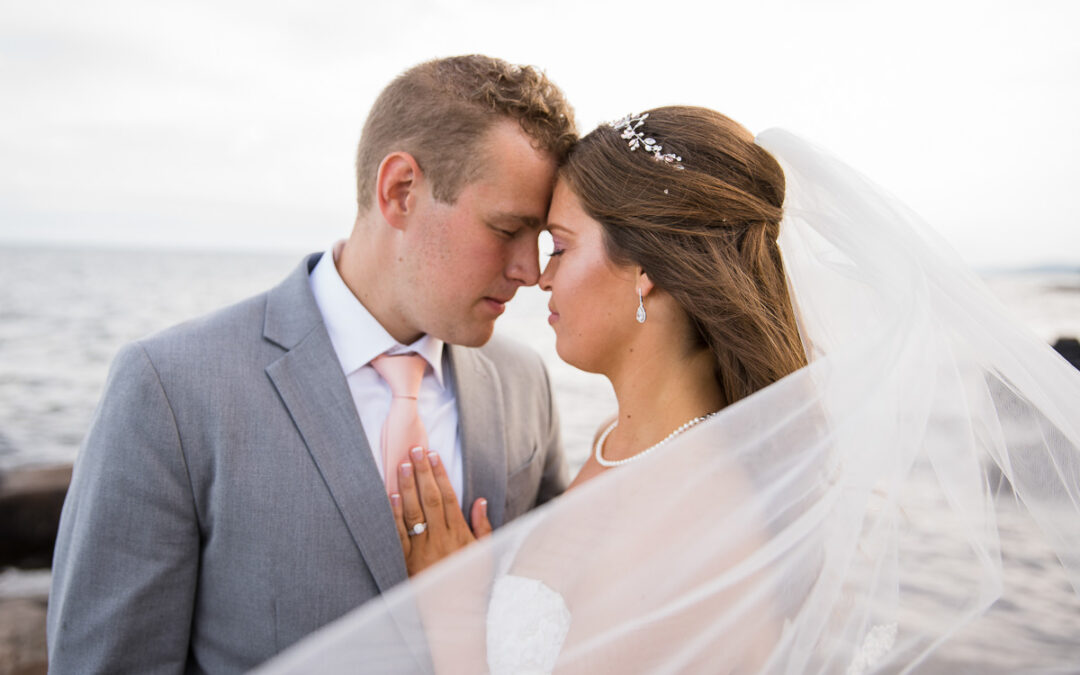 Blush & Floral Backyard Wedding | Duluth, MN