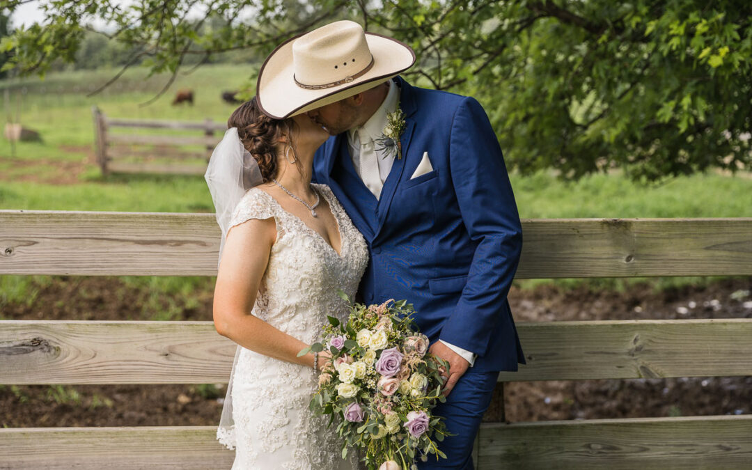 Purple, Church Wedding | Mineral Point, WI
