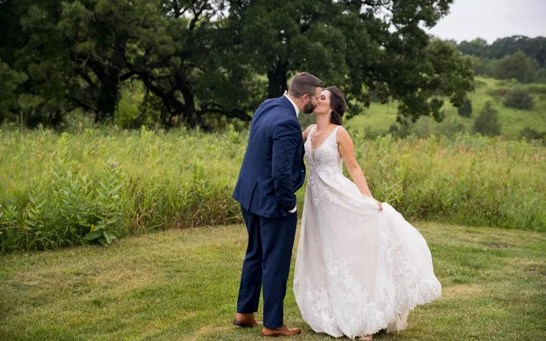 Wildflower & Lavender Wedding | Almquist Farm | Hasting, MN